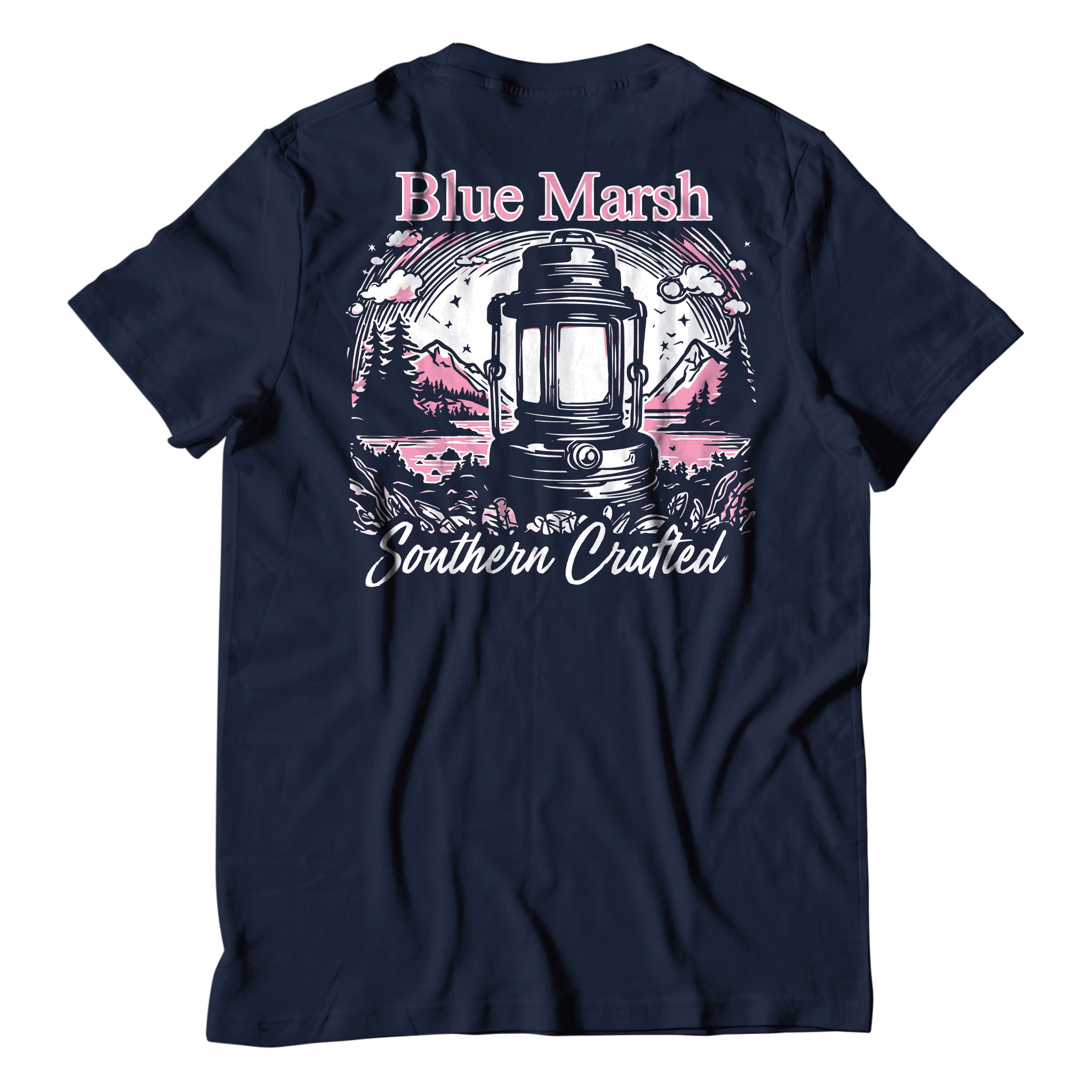 Navy Southern Nights, Mountain Lights Tee