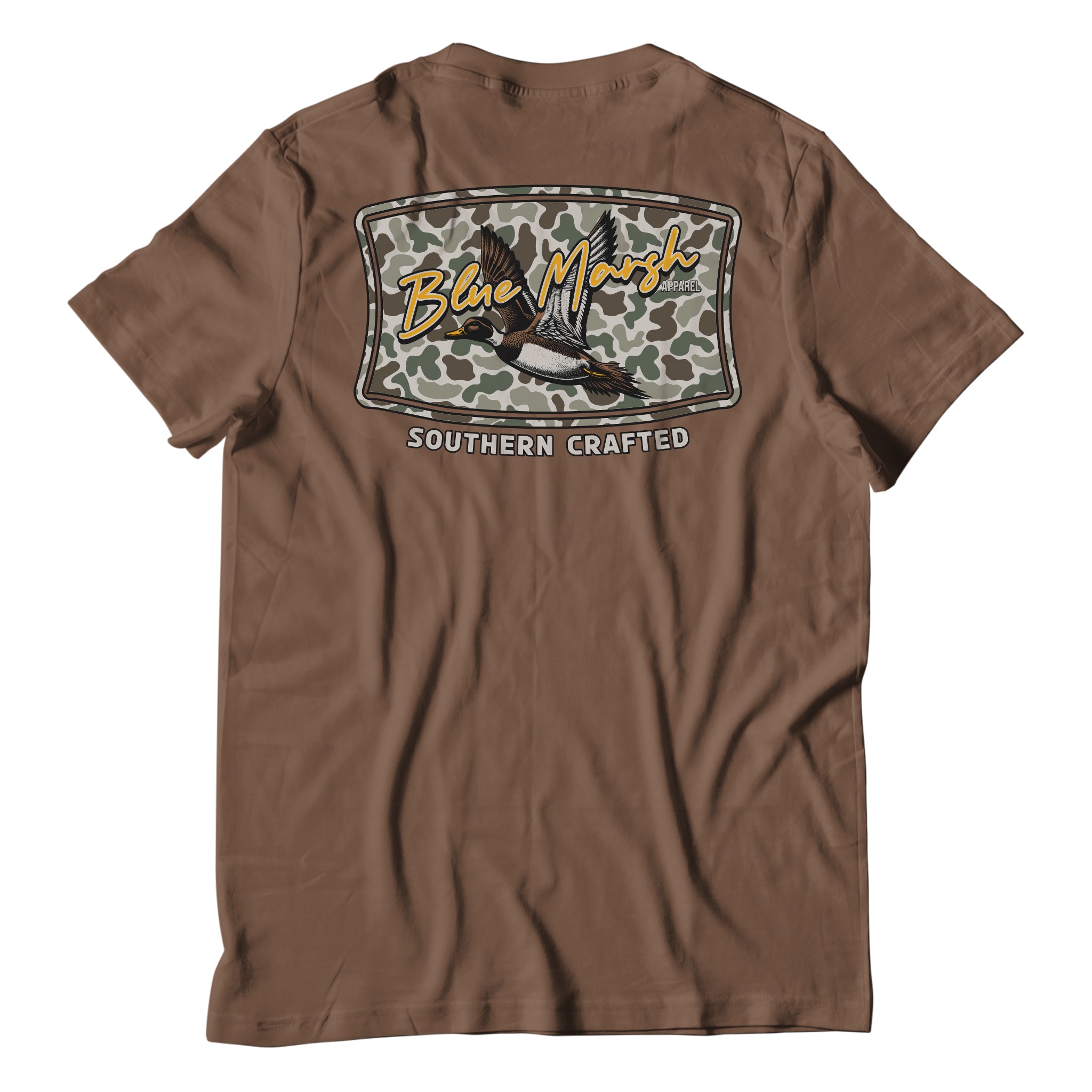 Vintage Brown Duck Camouflage Tee