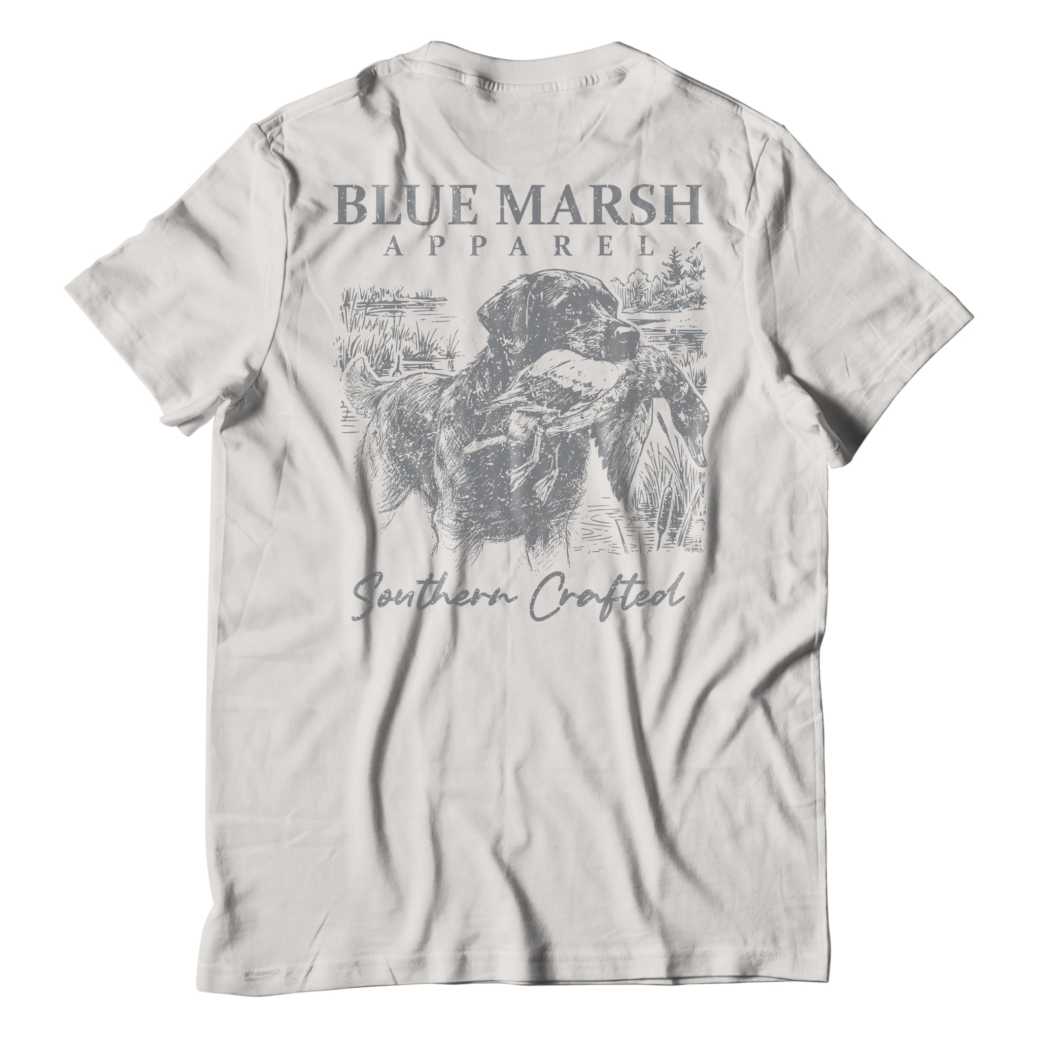 Dog and Mallard Monochrome Tee