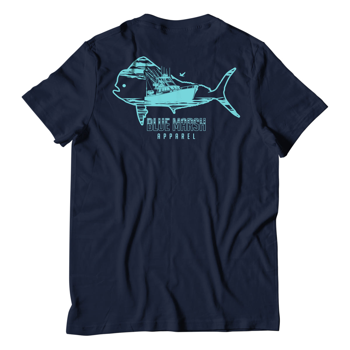 Navy Mahi Tee