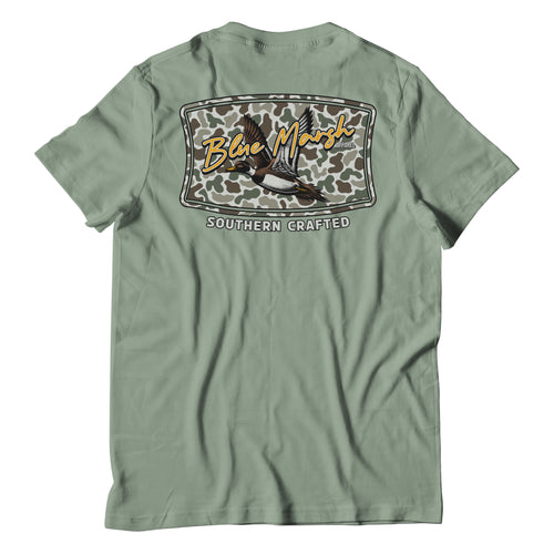 Sage Green Duck Camouflage Tee